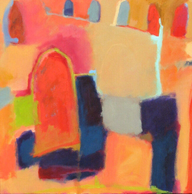 Monreale Sicily No. 1, oil on canvas, 20 x 20, Sold