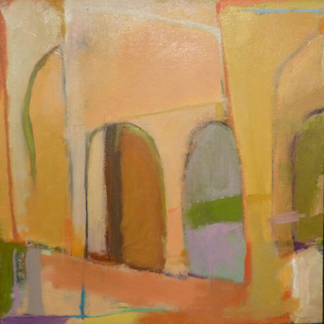Monreale Sicily No. 6, oil on panel, 16 x 16 Sold
